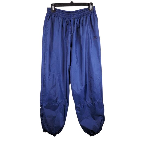 Vintage Nike Track Pants Men's L Lined Windbreaker Soccer Baggy Nylon Y2K 90s - Picture 1 of 6
